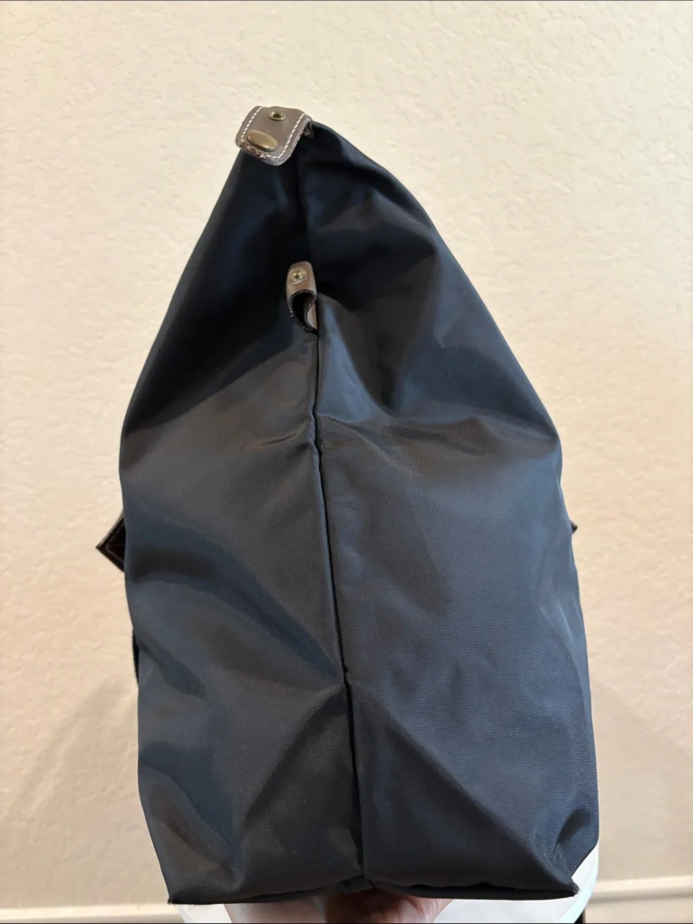Dunhill Black Men’s Weekend Travel Tote Bag Nylon